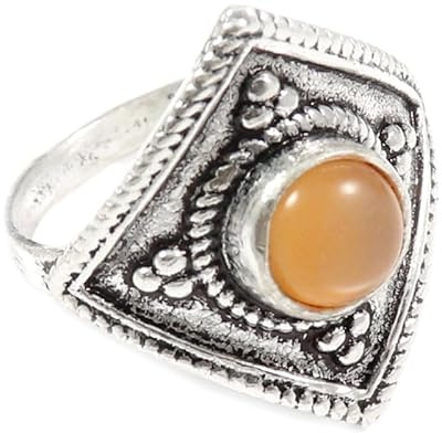 JEWELFORCE Amethyst-Edelstein-Bandring für Herren und Damen, Bandringgröße, Geschenkartikel, 925er-Sterlingsilber, handgefertigter Schmuck J-353