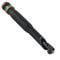 Rallonge de potence de vélo de VTT, adaptateur de potence de guidon, 25 4 mm à 28 6 mm, matériau en alliage d'aluminium, couleur noire