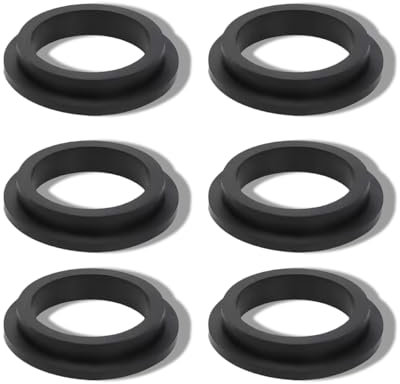 6-Stück für Intex Pool Zubehör Ersatzteile,Poolzubehör Adapter Dichtungen,Pool Anschluss Dieser Filter O Ringe Kompatibel Mit Intex-Sandfilterpumpenmotoren 26323CA, 26323EH,26331CA,26337EH und Anderen