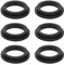 6-Stück für Intex Pool Zubehör Ersatzteile,Poolzubehör Adapter Dichtungen,Pool Anschluss Dieser Filter O Ringe Kompatibel Mit Intex-Sandfilterpumpenmotoren 26323CA, 26323EH,26331CA,26337EH und Anderen