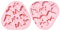 UR URLIFEHALL 2 Pcs Traffic Transportation Silicone Moulds Airplane Ship Car Shaped Chocolate Moulds for Candy Jelly Ice Cube Cake Decoration