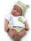 MYREBABY 12 Reborn Baby Dolls, Full Silicone Baby Dolls, Realistic Soft Silicone Newborn Baby Doll, Real Full Body Silicone Reborn Baby Dolls with Feeding Accessories（Girl）