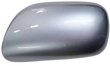 Spiegelkappe Außenspiegel Für D&aihatsu Für Sirion 2006 2007 2008 2009 2010 2011 Autospiegelgehäuse Rückspiegelabdeckung Rückspiegelschale Rückspiegel Kappe(A Silver,Left)