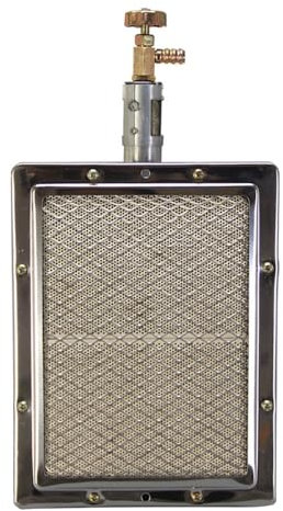 TopHomer Propangas BBQ Grill Herd Brenner 22 x 17 cm Infrarot Gas Heizelement Ersatz Reparatur Zubehör