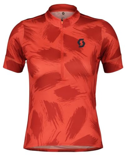 SCOTT Endurance 20 Damen Fahrrad Trikot kurz atro rot 2024: Größe: M (38/40)