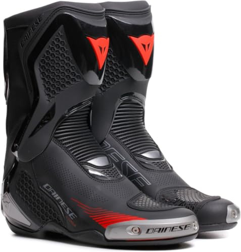 Dainese Torque 4 Air Stivali da moto, nero/rosso, 43