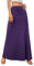 Adigaber Femmes Bohème Jupes élastique Maxi Jupes Taille Haute Longues Tube Yoga Jupe