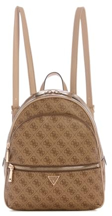 GUESS Manhattan II Backpack L Latte Logo