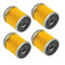 Filtri olio moto compatibili 4 pezzi per CZD300 A X-Max 300 2017-2021 MWD300 Tricity 2020-2021