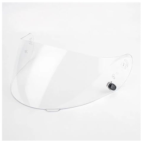 XYJTC Motorrad For HJC Hj-09 Visier Passend for CL-16 CL-17 CL-ST CL-SP CS-R1 CS-R2 CS-15 TR-1 FG-15 HS-11 FS-15 FS-11 Motorradhelmlinse (Versilberung)(Transparent)