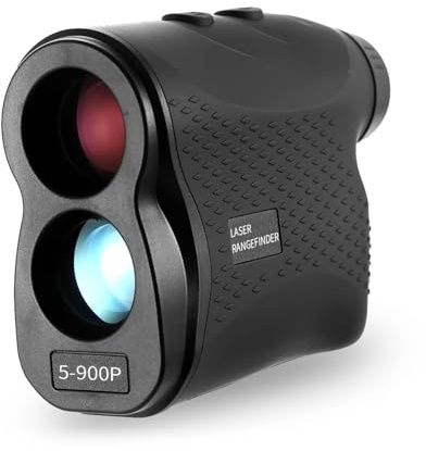 NGTFDCP Binoculares, Telémetro de Golf de 500 m, 600 m y 900 m, medidor de Distancia, comprobador de Velocidad, telémetro Digital for Caza, telescopio monocular.,para observación de Aves