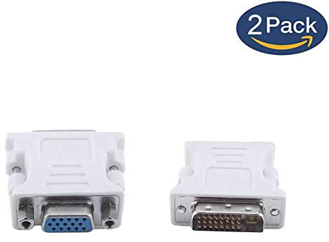 superior ZRL® DVI-I 24+5 Broches DVI mâle vers VGA Adaptateur vidéo convertisseur vidéo pour PC Portable