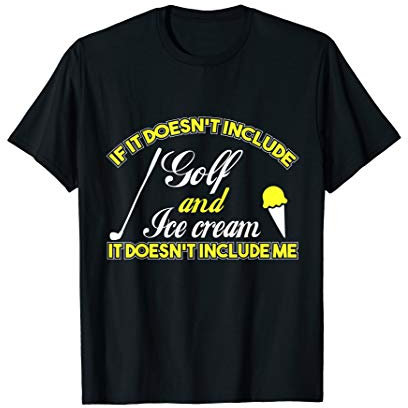 Kein Golf- und Eissport-Fan T-Shirt