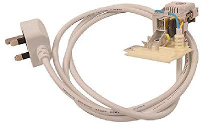 sparefixd Mains Cable Power Lead Wire 1.75m to Fit Whirlpool Washing Machine