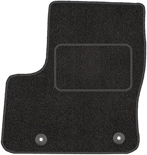 Fahrer Fußmatte Velours Fahrerseite Fahrermatte für Ford C-MAX I (2003-2010) - 1-teilig - Passgenau