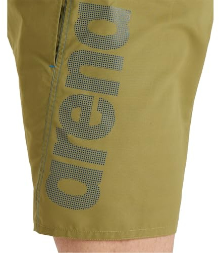 ARENA Fundamentals Logo Costume Uomo Mare e Piscina, Costume da Bagno in Morbido Tessuto ad Asciugatura Rapida, Boxer Mare con Slip Interno in Rete