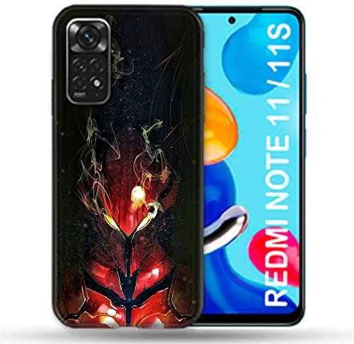 Cokitec Schutzhülle für Xiaomi Redmi Note 11 / 11S, Manga Solo Leveling, Igrau