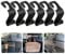 tao pipe 6 stücke Auto Lagerung Haken, Auto Kunststoff Haken Rücksitz Kopfstütze Haken Aufbewahrungshaken für Autositz Autositz Rücksitzhaken Kopfstütze Kleiderbügel Handtaschenhalter Taschenhaken