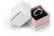 Pandora Moments Women's Sterling Silver You and Me Cubic Zirconia Ring, Size 52, With Gift Box