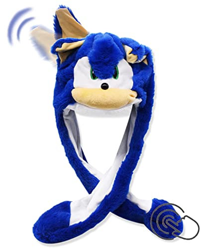 Hut mit beweglichen Ohren Fun Animal Hat Plüschmütze Urlaubs Cosplay Hut Airbag Cap lustiger Hut Für Erwachsene Kinder Für Partys Rollenspiele Geschenke Für Freunde