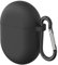 Geekria Silicone Case Cover Compatible with Google Pixel Buds A True Wireless Earbuds, Earphones Skin Cover, Protective Carrying Case with Keychain Hook, Charging Port Accessible (Black)