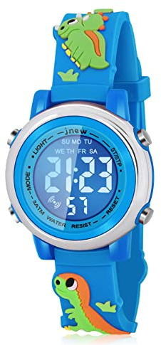 SUPZOE Dinosaur Kids Watch - Waterproof Watch for Boys & Girls Ages 3-9 - Toys for Kids 4-7 - Birthday & Stocking Stuffers