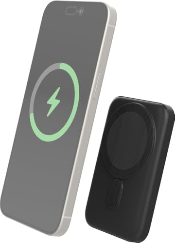 Powerbank 5000mAh Compatible MagSafe Induction 5W Noir Bigben