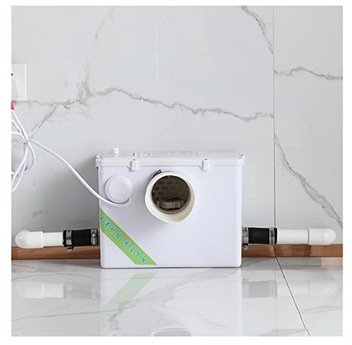 VCHICS Bomba trituradora Sanitaria de 500 W, trituradora de eliminación automática, baño de Aguas residuales, Fregadero, pulverizador eléctrico, Dispositivo séptico, Elevador de Aguas residuales