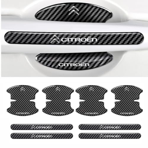 WACDXST 8 Stück Auto Türgriff Schutzfolie, für Citroen C2 C3 C4 C5 C6 C8 türgriff Aufkleber Kratzfest und staubdicht Film Lackschutzfolie Außenzubehör