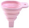 CAIONPLE Entonnoir Pliant en Silicone Entonnoirs telescopiques Longs de Style Pliable pour la Distribution de liquides menagers Gadgets de Cuisine Rose