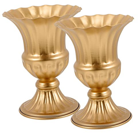 MUSISALY 2 Jarrones Conmemorativos para Soporte para Flores Maceta de Estilo Retro Jarrón de Cementerio