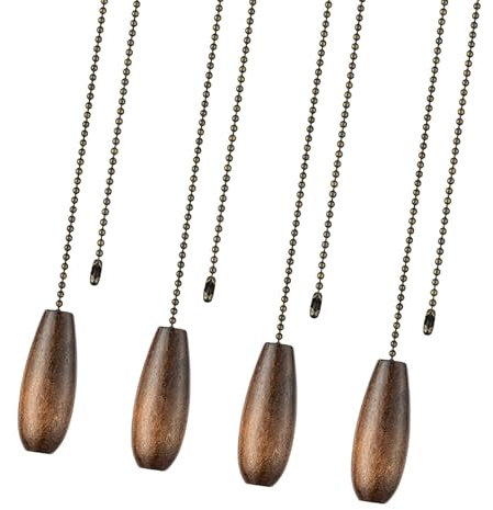 GMBYLBY Actualizaciones Tracción para Ventilador Techo Juego Extensiones Cable para Ventilador Accesorio para Ventilador Techo Extensores Decorativos Cadena Tracción Larga