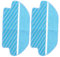 Moplina Mop Pads Reemplazo de Trapeador 2 PCS Material de Alta Resistencia Fuerte de Absorción de Agua para el Conga 3490 Aspiradora Robótica