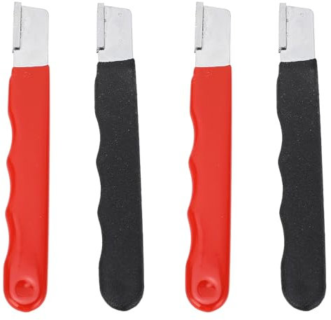 Ejoyous Garden Tool Sharpener, Pruning Shear Sharpener Mini Sharpener with Tungsten Carbide Steel Slip Resistant Face, for Gardening Shears Axes Tools