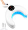 Cordless Nail Fungus Laser Device with 910nm Infrared Light & 470nm Blue Light, Painless Nail Treatment for Toenails & Fingernails, LED Rechargeable Nail Cleaning Device for Home Travel Use