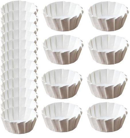 Cake Paper – 50 Pack Parchment Rounds, Baking Liners | Cake Pan Paper Inserts for Oven Use, Air Fryer-Safe Cupcake Wrappers, Anti-Grease Bakeware Sheets for Muffins Pastries