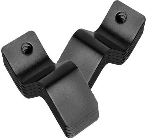 Veemoon 5pair Wheelchair Battery Box Hanging Plate Z-shape Connector Device Metal Bracket for Outdoor Use Wheelchair Accessories