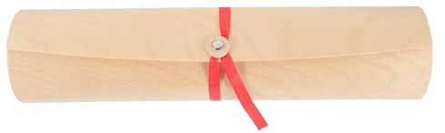 GAROZATION Coffret en Bois Naturel et pour Bouteille de Vin avec Couvercle, Boîte de Rangement Beige à Grosse Capacité Design Rustique pour