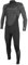 O'Neill Wetsuits Reactor II-Traje de Neopreno con Cremallera Trasera (3/2 mm), Hombres, Negro/Gris, XL