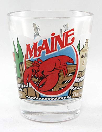 Maine 3 VIEW Shot Glas