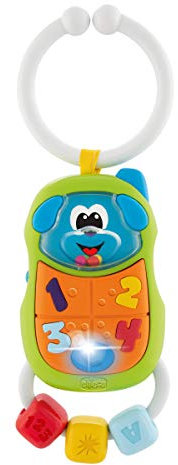 Chicco 00009708000000 PUPPY TELEFON, mehrfarbig