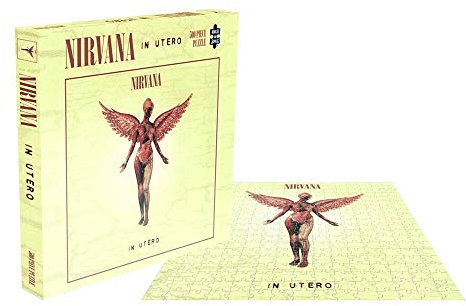 Nirvana Jigsaw Puzzle In Utero Album Cover Official 500 Piece One Size