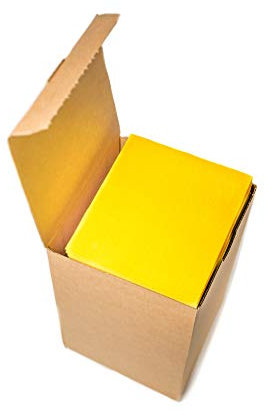100 Aroba Airlaid Cocktail Servietten Stoffähnlich Dessert Serviette 20x20 cm 1/4 Falz Hochwertig|21 Farben|Hochzeit Geburtstag Bar Caffee Disco Hotel Catering Party Gelb