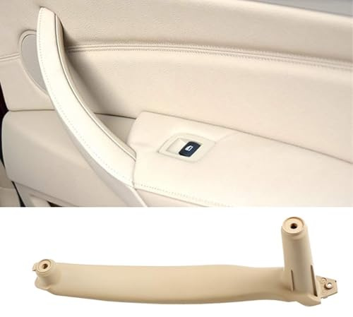 TTCR-II Türgriff Kompatibel mit BMW X5 E70 2008-2013,X6 E71/E72 2008-2014 | Rechtshänder Türgriff Innen X5 E70, Innerer Beifahrertürgriff X6 E71/E72 Rechts Vordertür Griffverkleidung-Beige