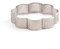 Decora 0064080 BLUETE PERFORIERTER EDELSTAHL BACKRAHMEN 9 X 9 X 2 H CM