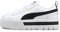 Puma Mayze Lth Wn's, Scarpe Da Ginnastica Donna, Multicolore White White, 38.5 EU
