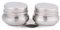 Aigid Recipiente de disolvente de trementina Megilp de Pintura al óleo de Copa Doble Grande de Acero Inoxidable con Tapa