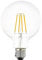 EGLO E27 LED Lampe dimmbar in Stufen, Retro-Glühbirne zum Dimmen mit Lichtschalter, 7 Watt (entspricht 60 Watt), 806 Lumen, Vintage-Leuchtmittel Globe warmweiß, 2700 K, Edison Glühlampe Ø 9,5 cm