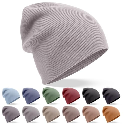 yanopurna Kaschmir Mütze – Handgewebte Mütze aus 100% Kaschmirwolle für Damen & Herren – Unisex Beanie, weiche Wintermütze, Hergestellt in Nepal