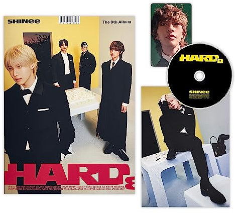 SHINEE - 8th Album [Hard] (MAKER Ver.) Cover + CD-R + Photo Book + Photo Card + Bromide + Poster + 4 Hologram Photocards